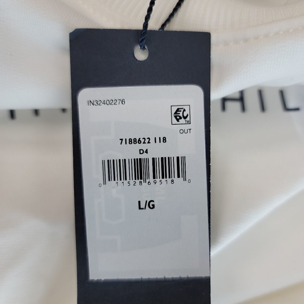 Tommy Hilfiger cream girls sweatshirt with logo on front - Picture 4 of 6